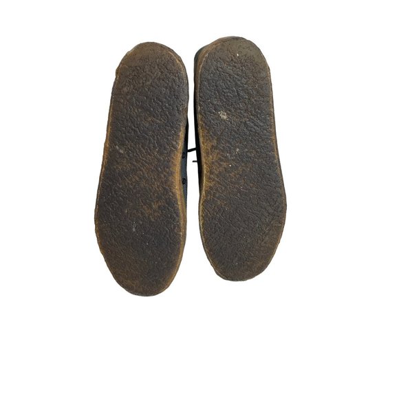 Nike 6.0 Rizal 454287-002 Low Black Leather Sneakers Crepe Sole Men’s Size 7.5 - Picture 6 of 7